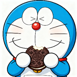 哆啦A梦喜欢奥利奥